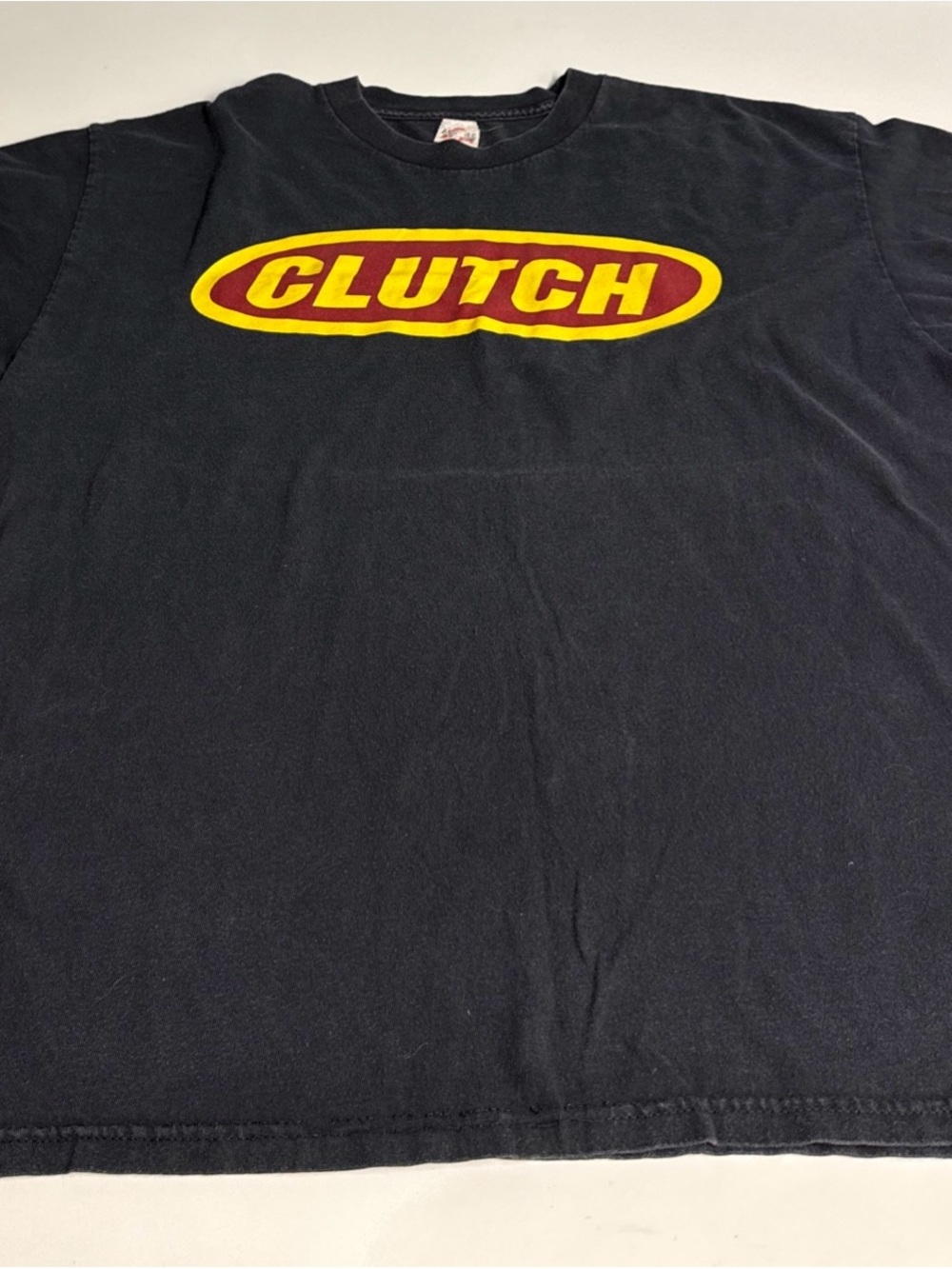 Logo Graphic Tee - Black with Yellow & Red Print